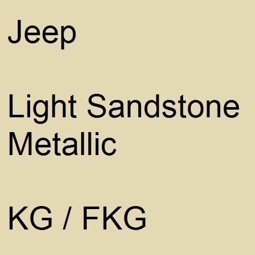 Jeep, Light Sandstone Metallic, KG / FKG.